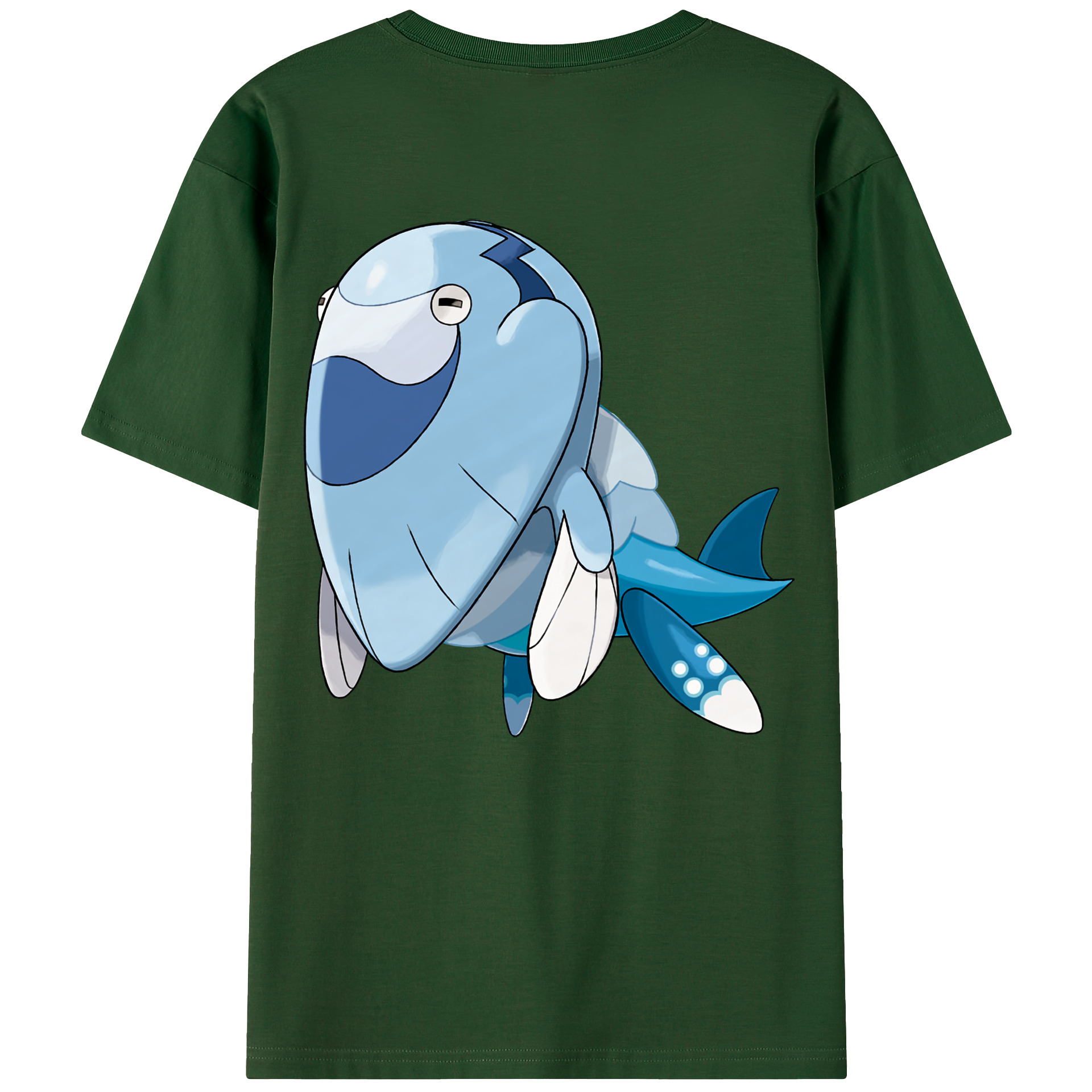 （画像用） ポケットモンスター Pokémon 綿100％半袖Tシャツ（背面プリント）